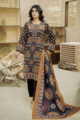 Printed Lawn 3Piece 441-B