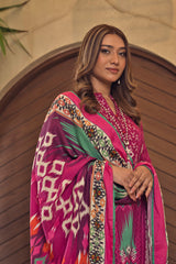 Unstitched Khaddar 3-Piece