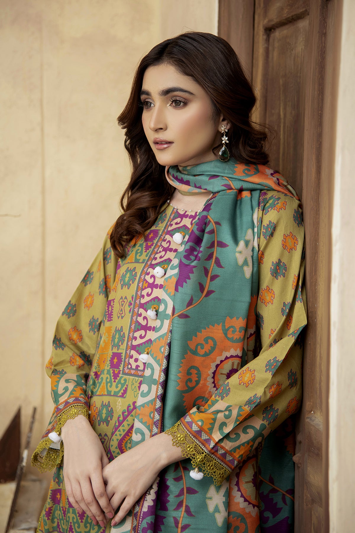 Printed Lawn 3Piece 441-A