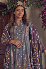 Unstitched Khaddar 3-Piece