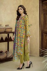 Printed Lawn 3Piece 441-A