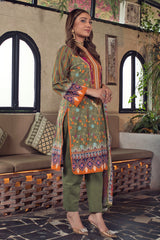 Unstitched Khaddar 3-Piece