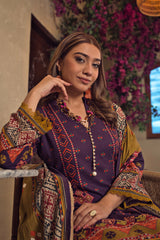 Unstitched Khaddar 3-Piece