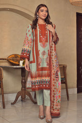 Unstitched Khaddar 3-Piece