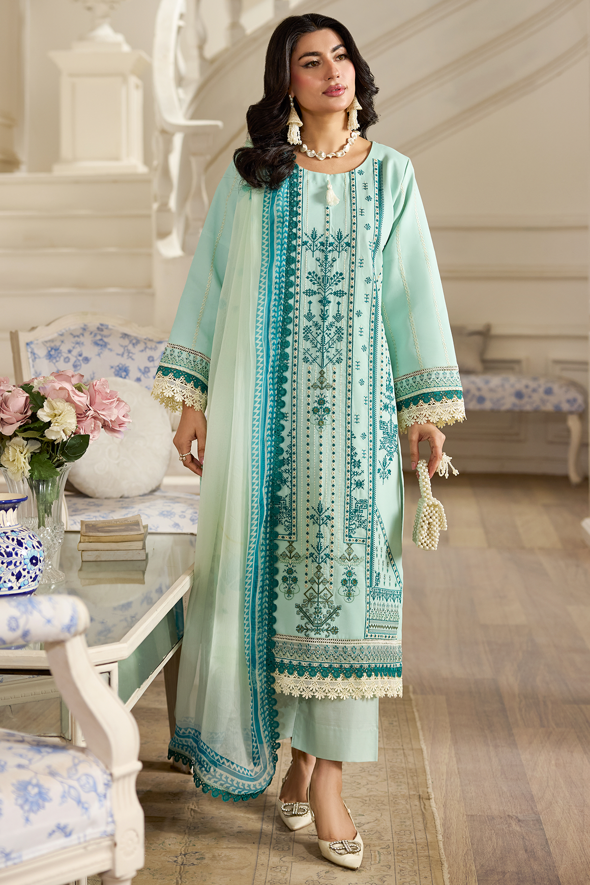 Swiss Dyed Embroidered PR-521