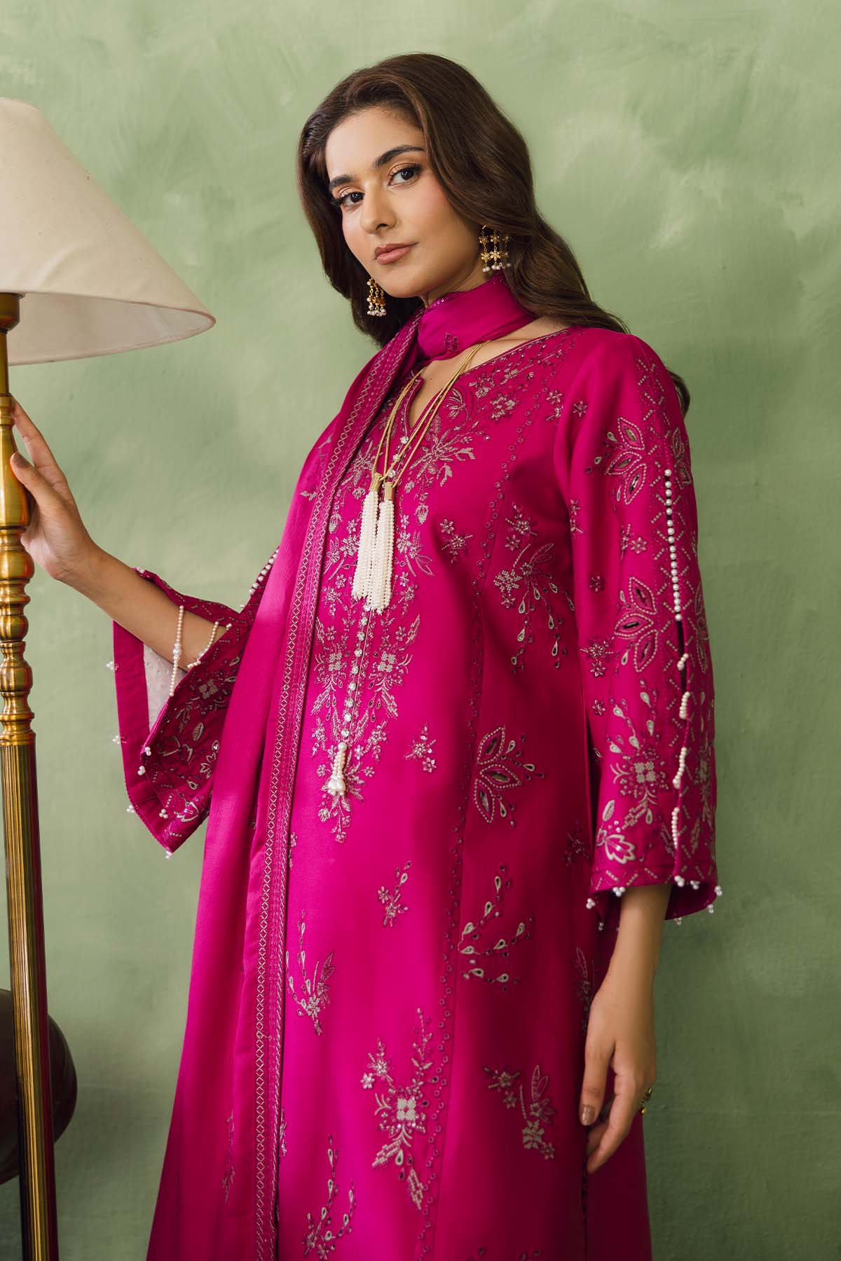 Cotray Embroidered 3Piece 594-B