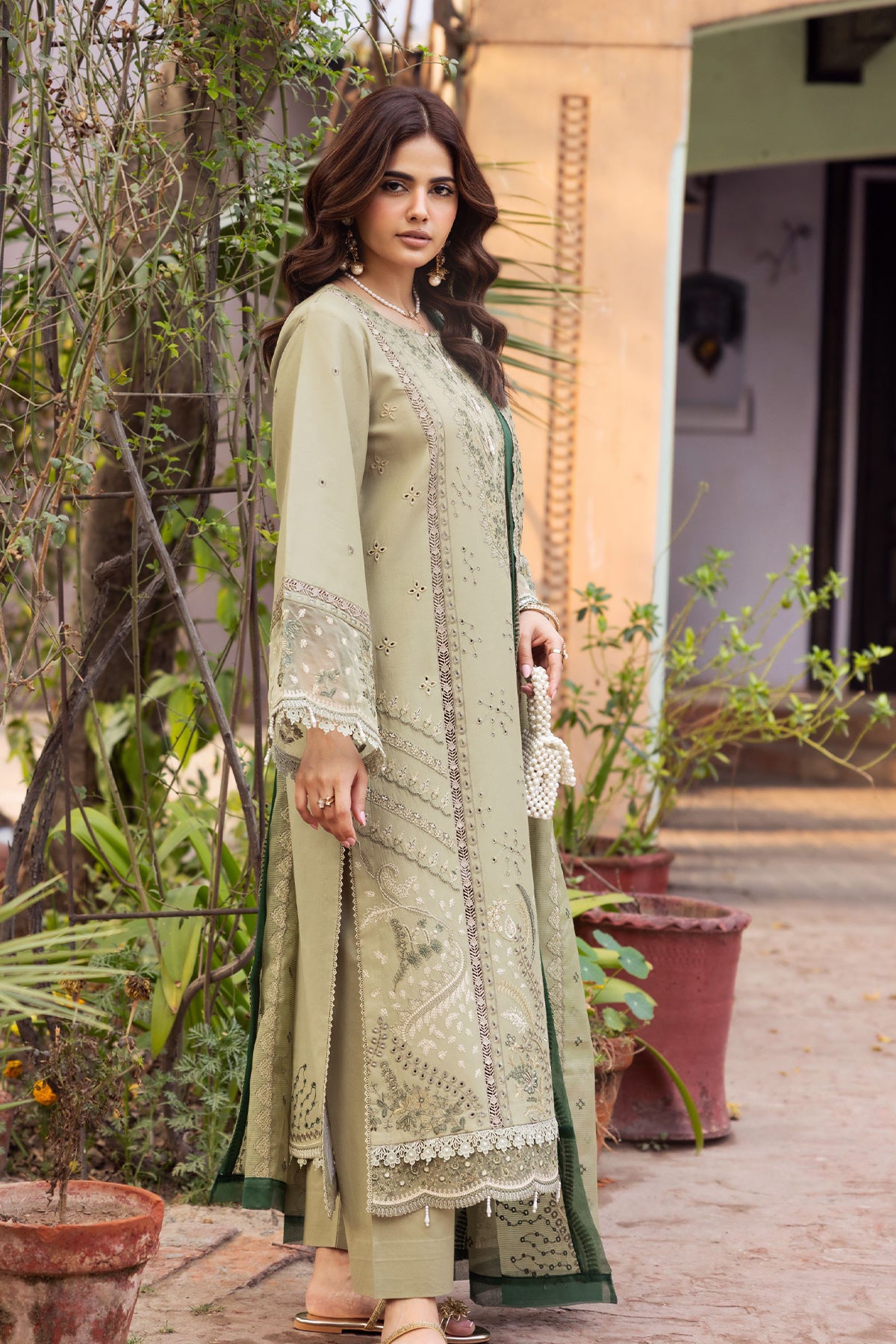 Khaas Embroidered Lawn PR-557A