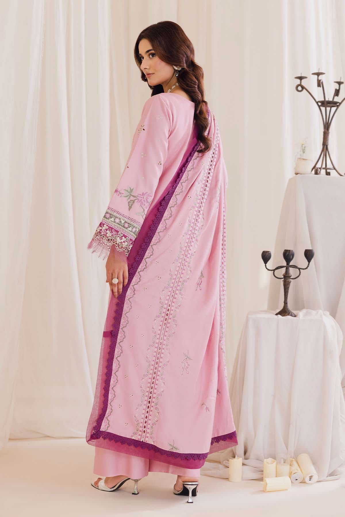 Cotray Embroidered 3Piece 598-B
