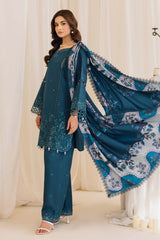 Cotray Embroidered 3Piece 595-A