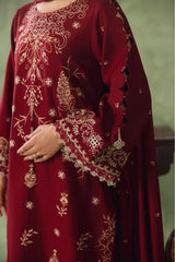 Cotray Embroidered 3Piece 596-A