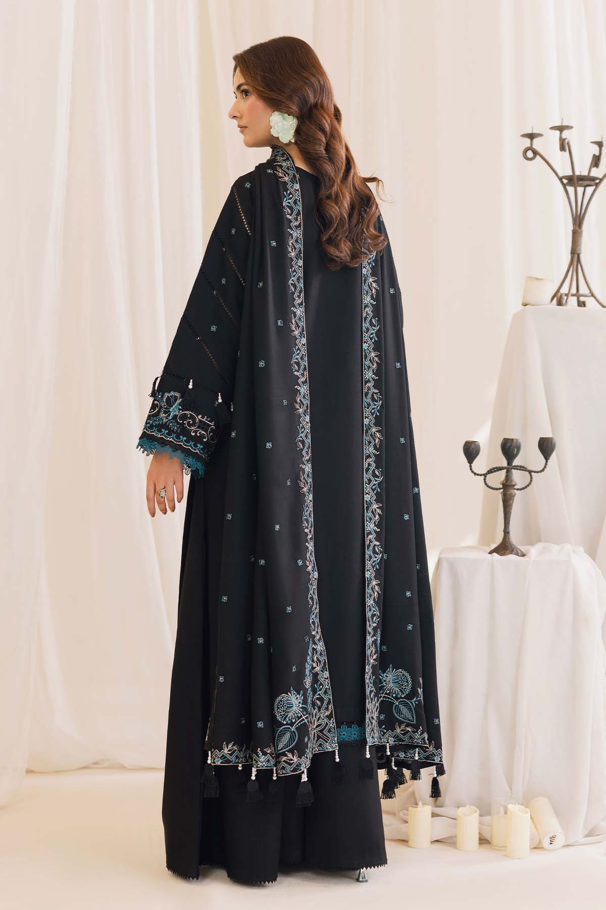 Cotray Embroidered 3Piece 596-B