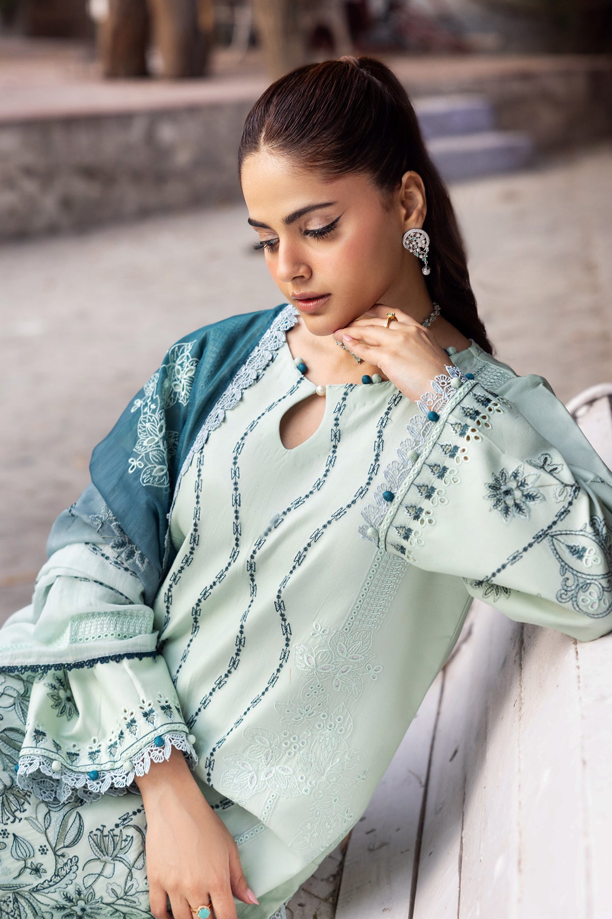 Khaas Embroidered Lawn PR-555A