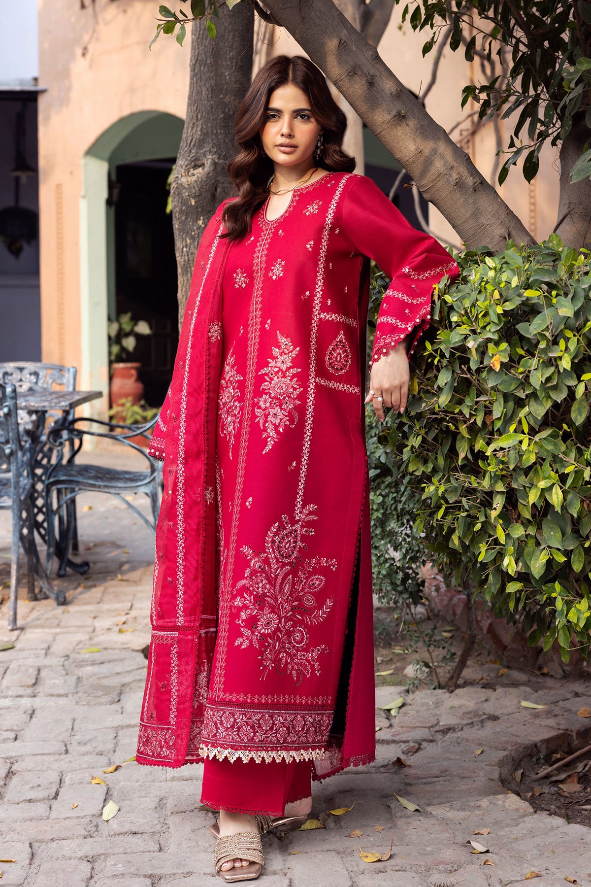 Khaas Embroidered Lawn PR-558B