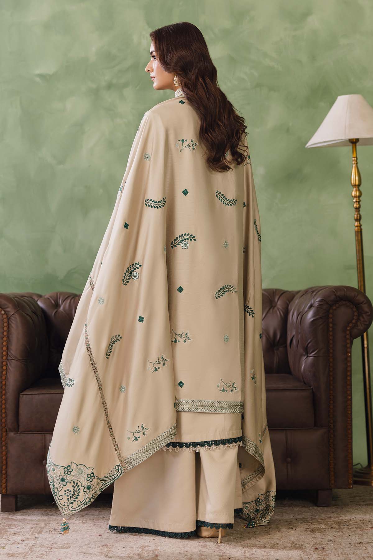 Cotray Embroidered 3Piece 594-A