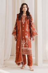 Cotray Embroidered 3Piece 593-A