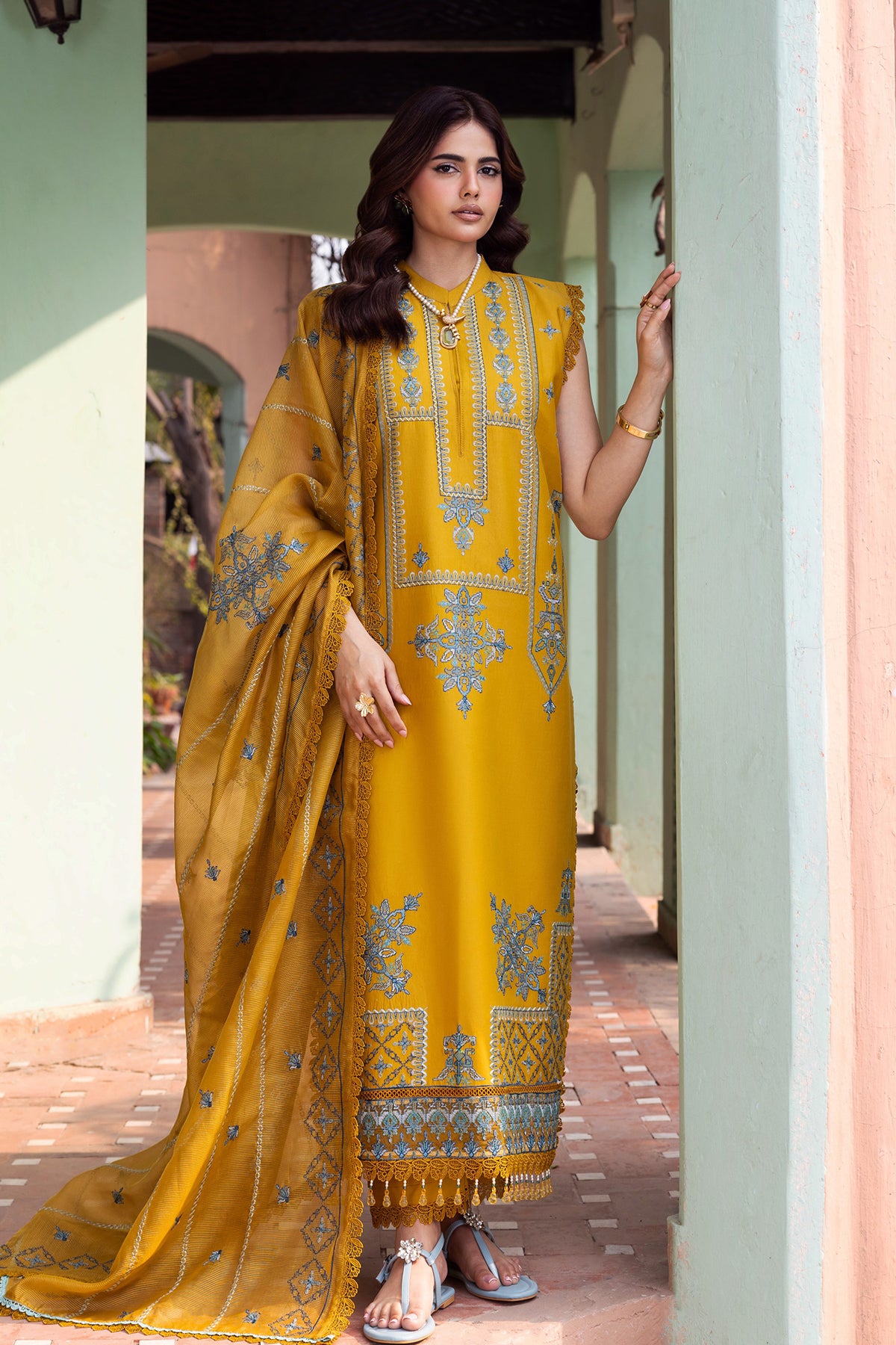 Khaas Embroidered Lawn PR-560A