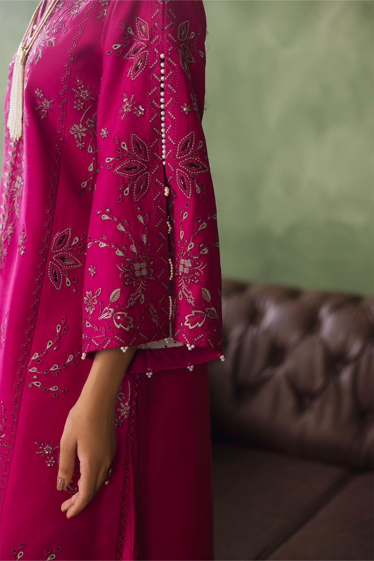 Cotray Embroidered 3Piece 594-B
