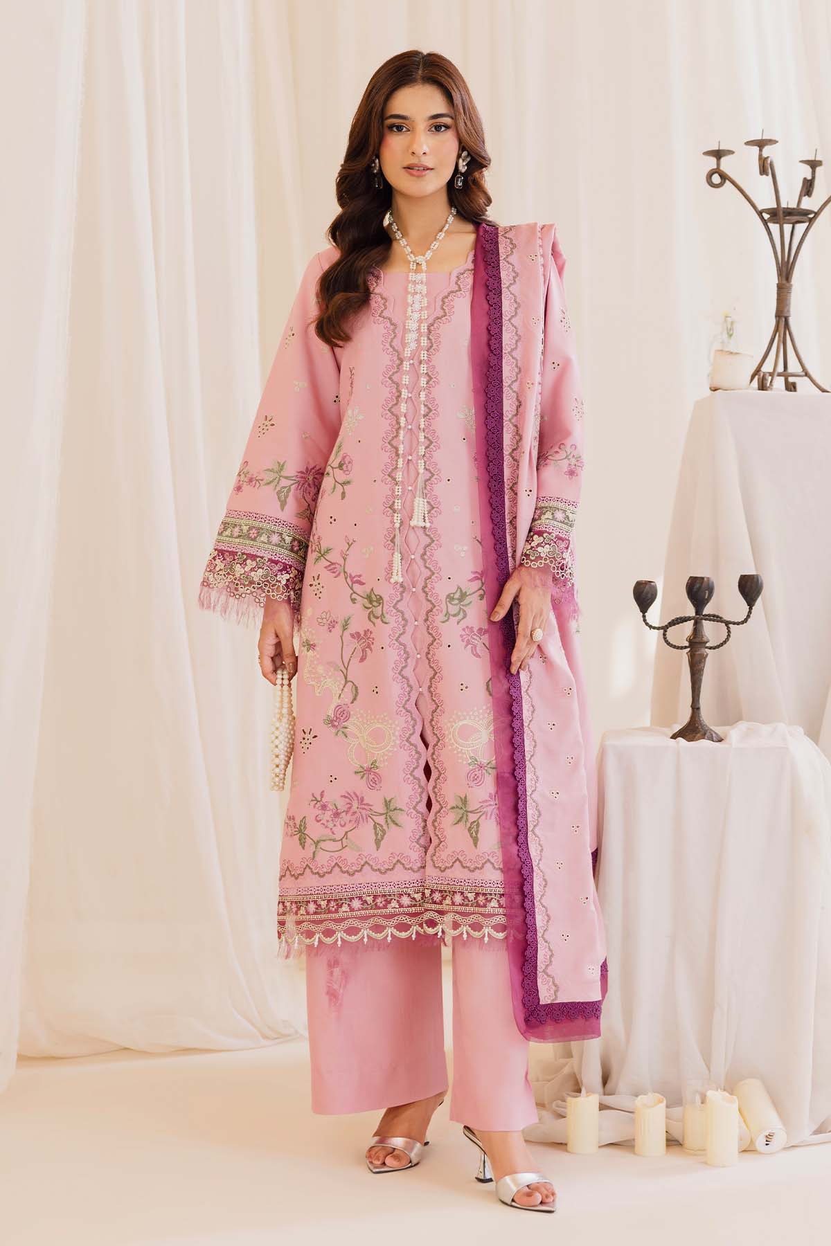Cotray Embroidered 3Piece 598-B
