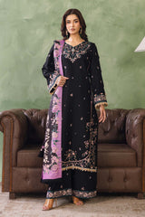 Cotray Embroidered 3Piece 592-B