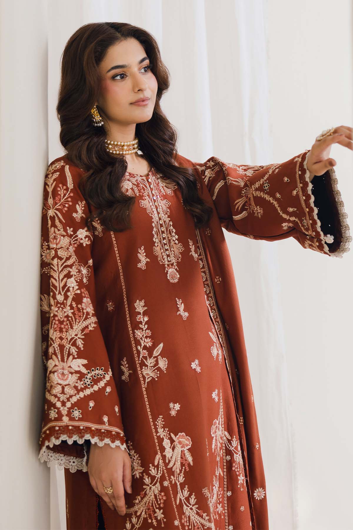 Cotray Embroidered 3Piece 593-A