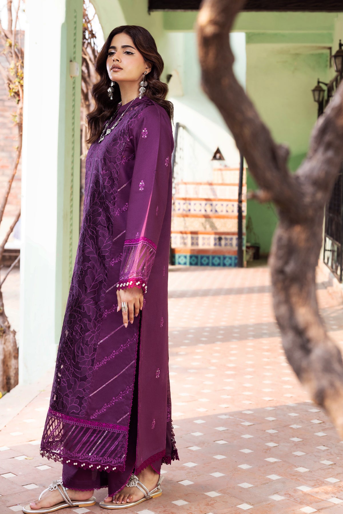 Khaas Embroidered Lawn PR-561B