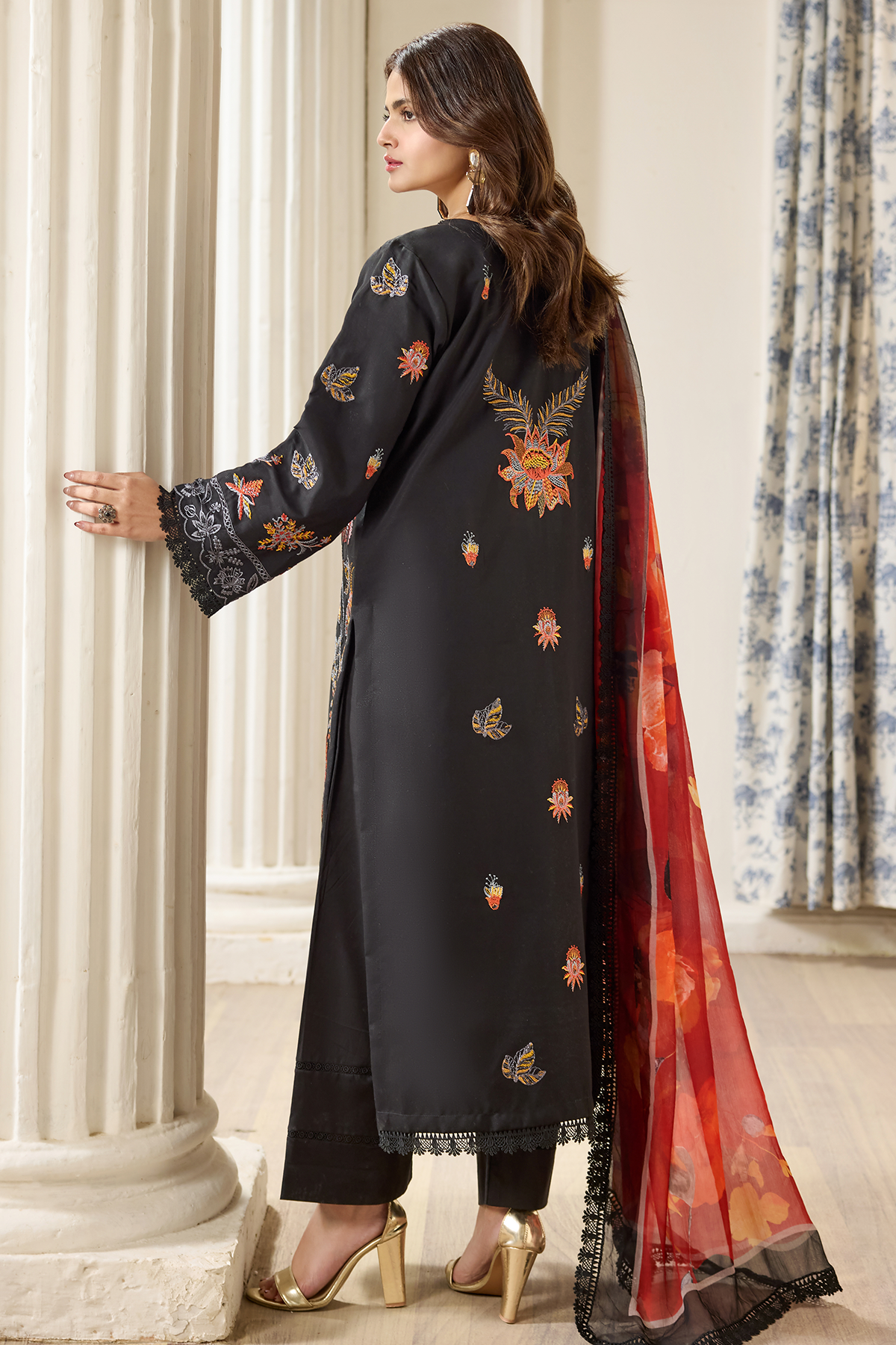 Swiss Dyed Embroidered PR-524