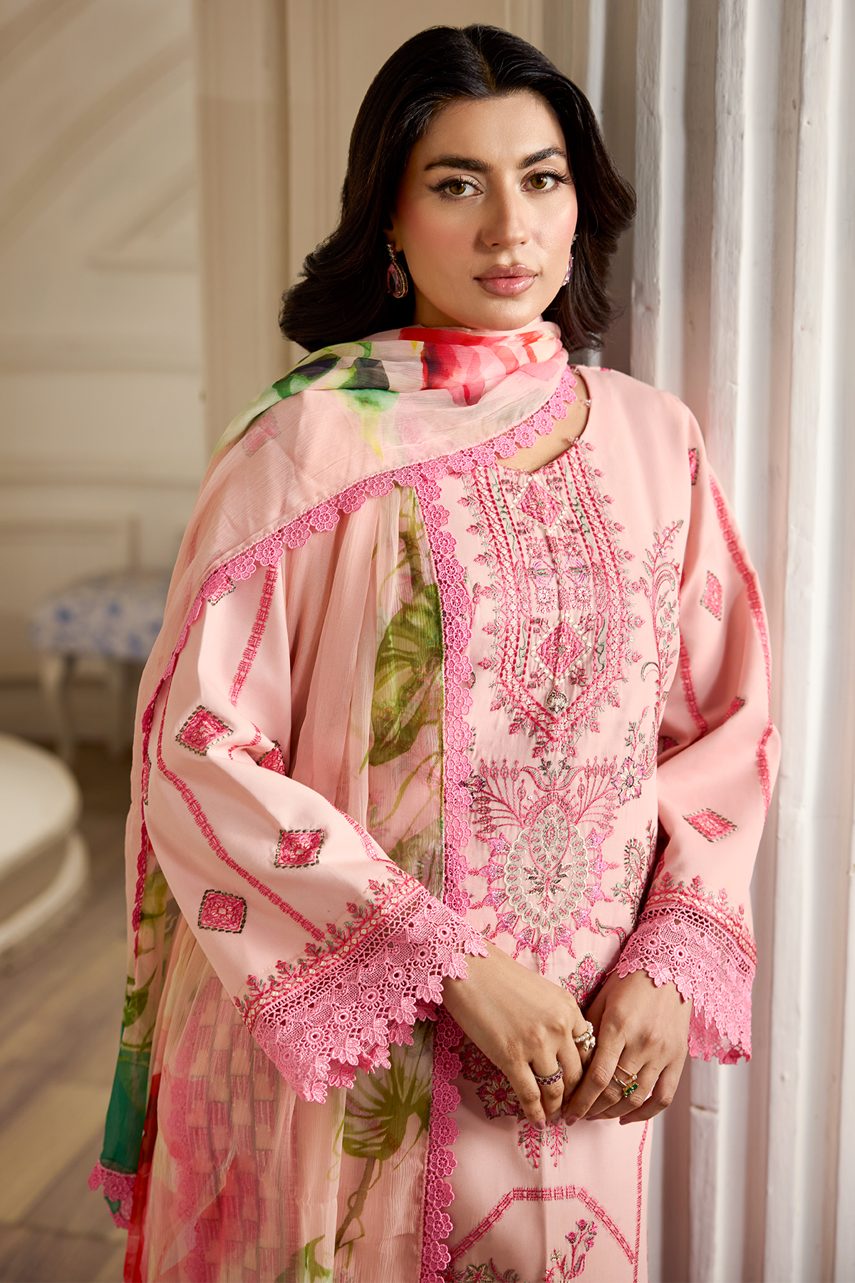 Swiss Dyed Embroidered PR-522