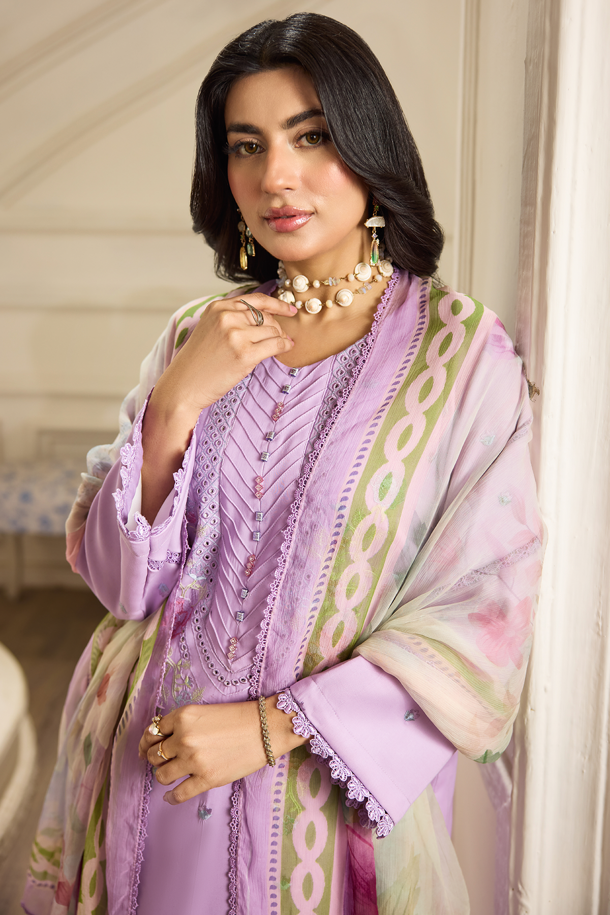 Swiss Dyed Embroidered PR-518