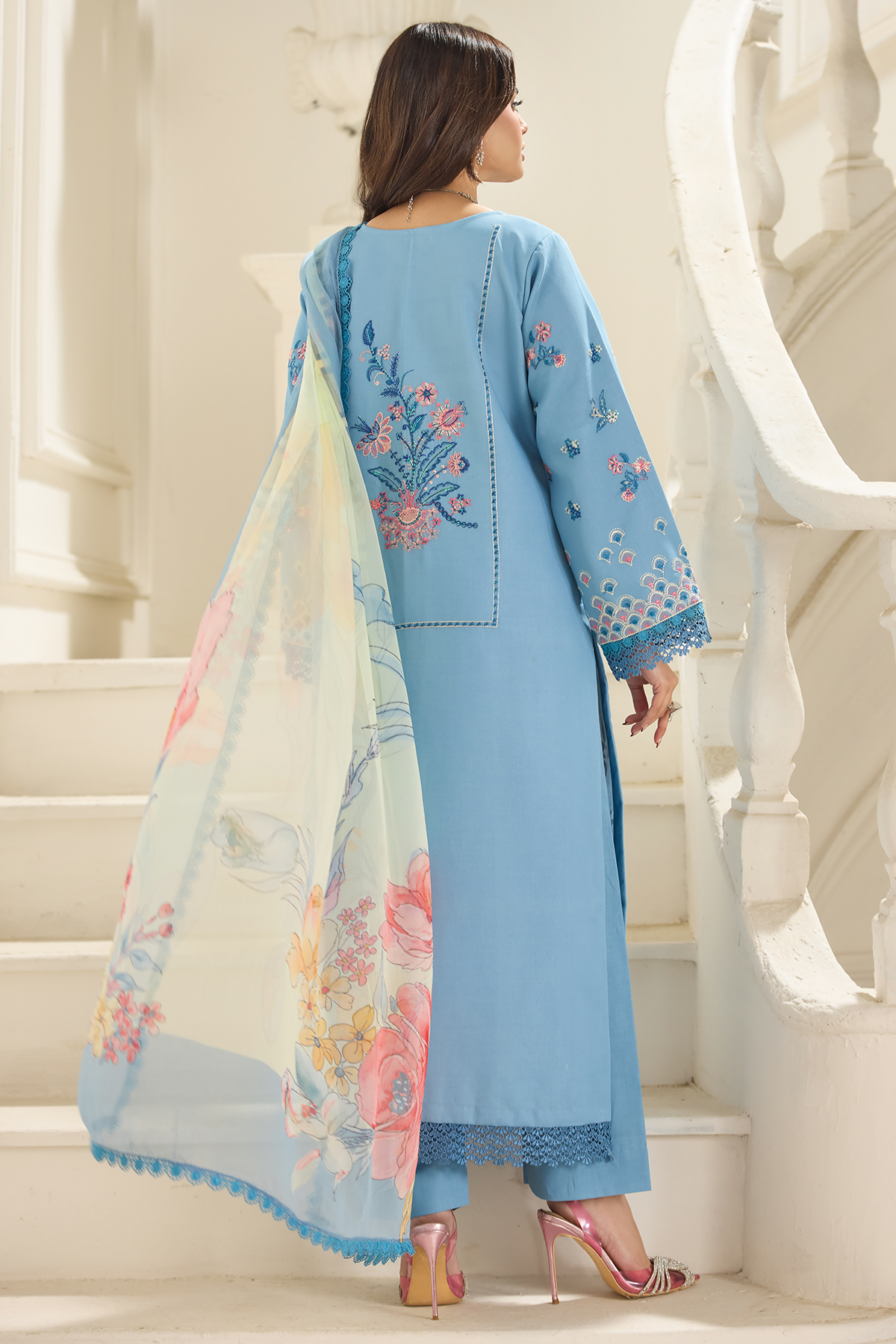 Swiss Dyed Embroidered PR-516