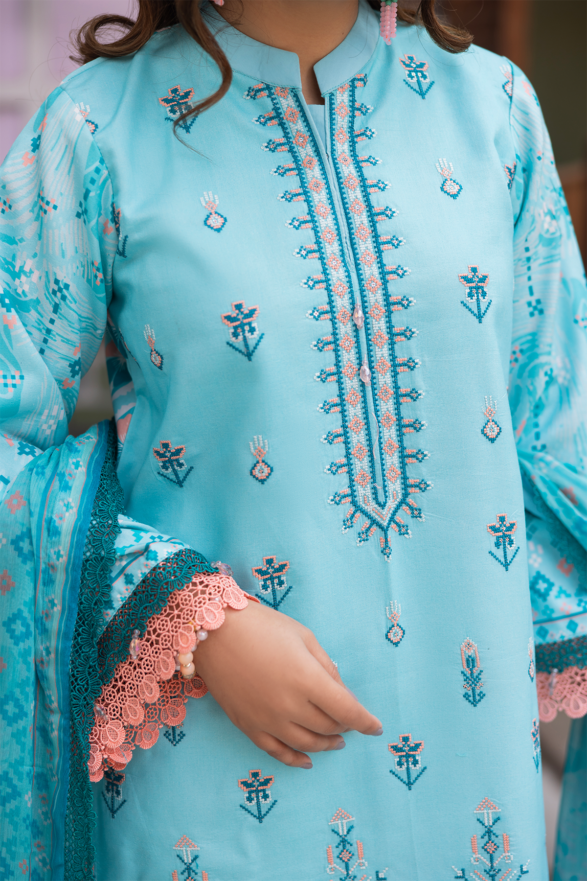 AIZA ANAYA Lawn Embroidered PR-545