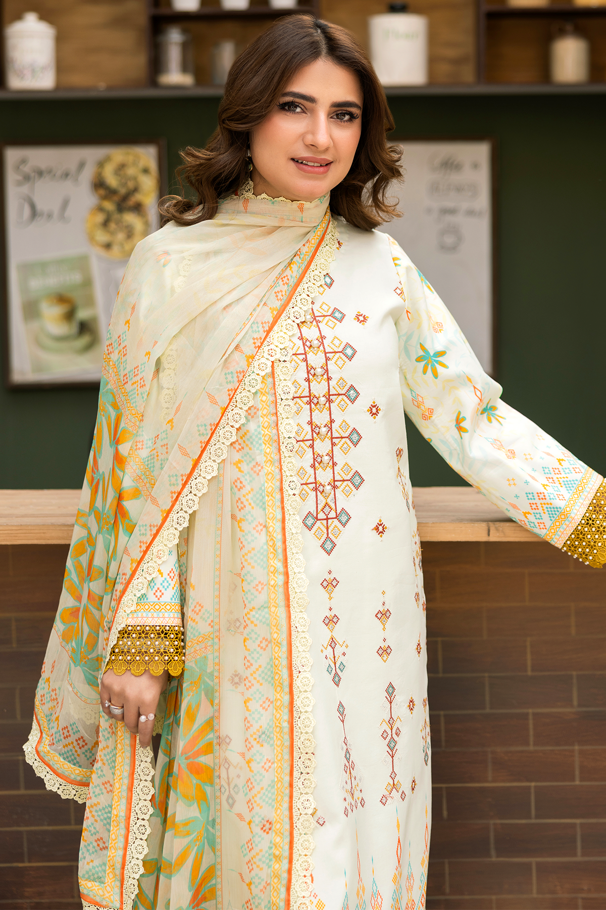 AIZA ANAYA Lawn Embroidered PR-546