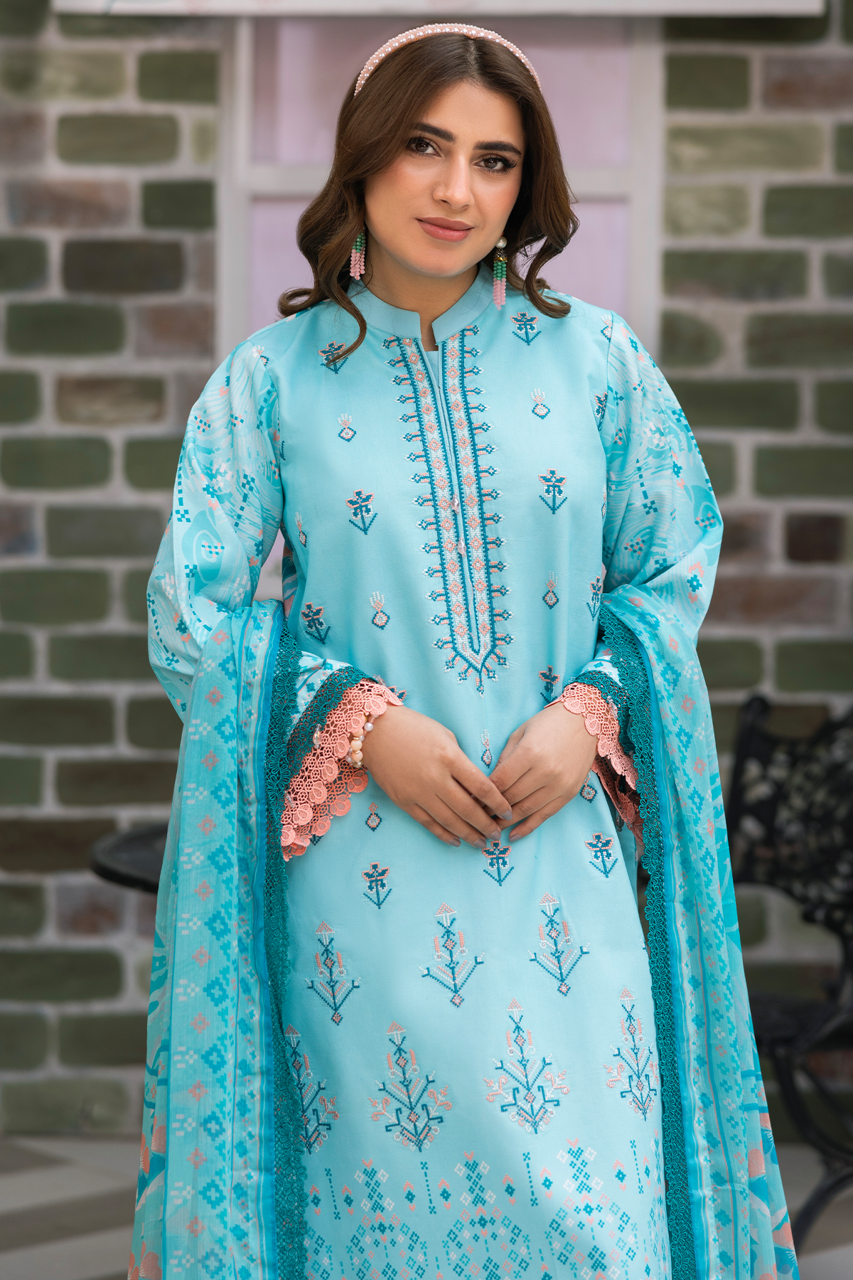 AIZA ANAYA Lawn Embroidered PR-545