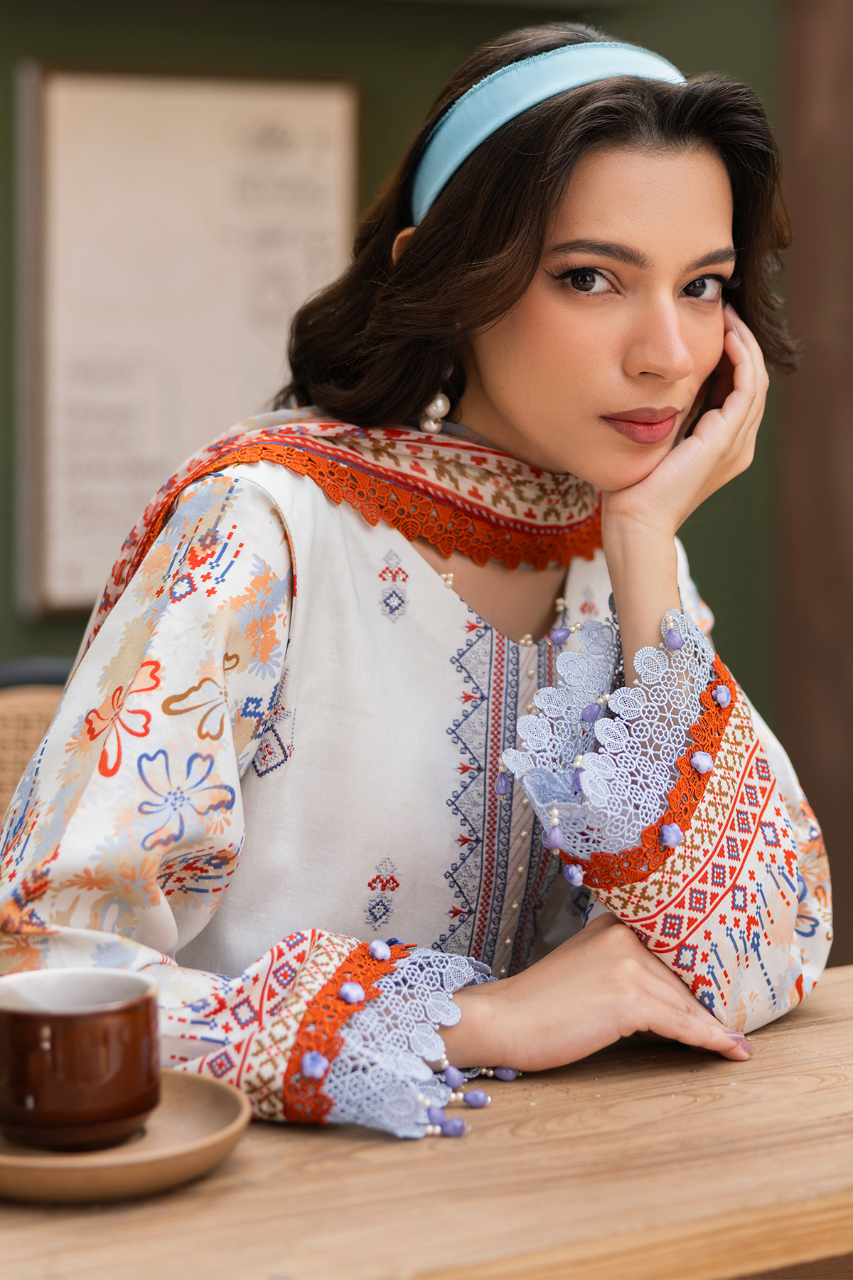 AIZA ANAYA Lawn Embroidered PR-554