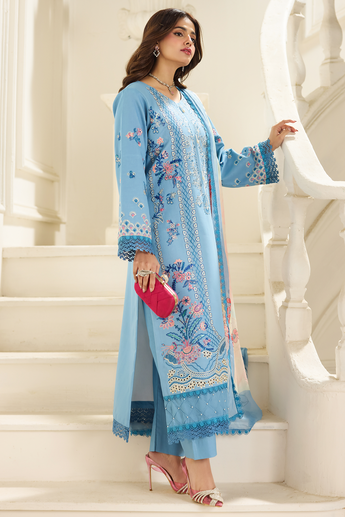 Swiss Dyed Embroidered PR-516