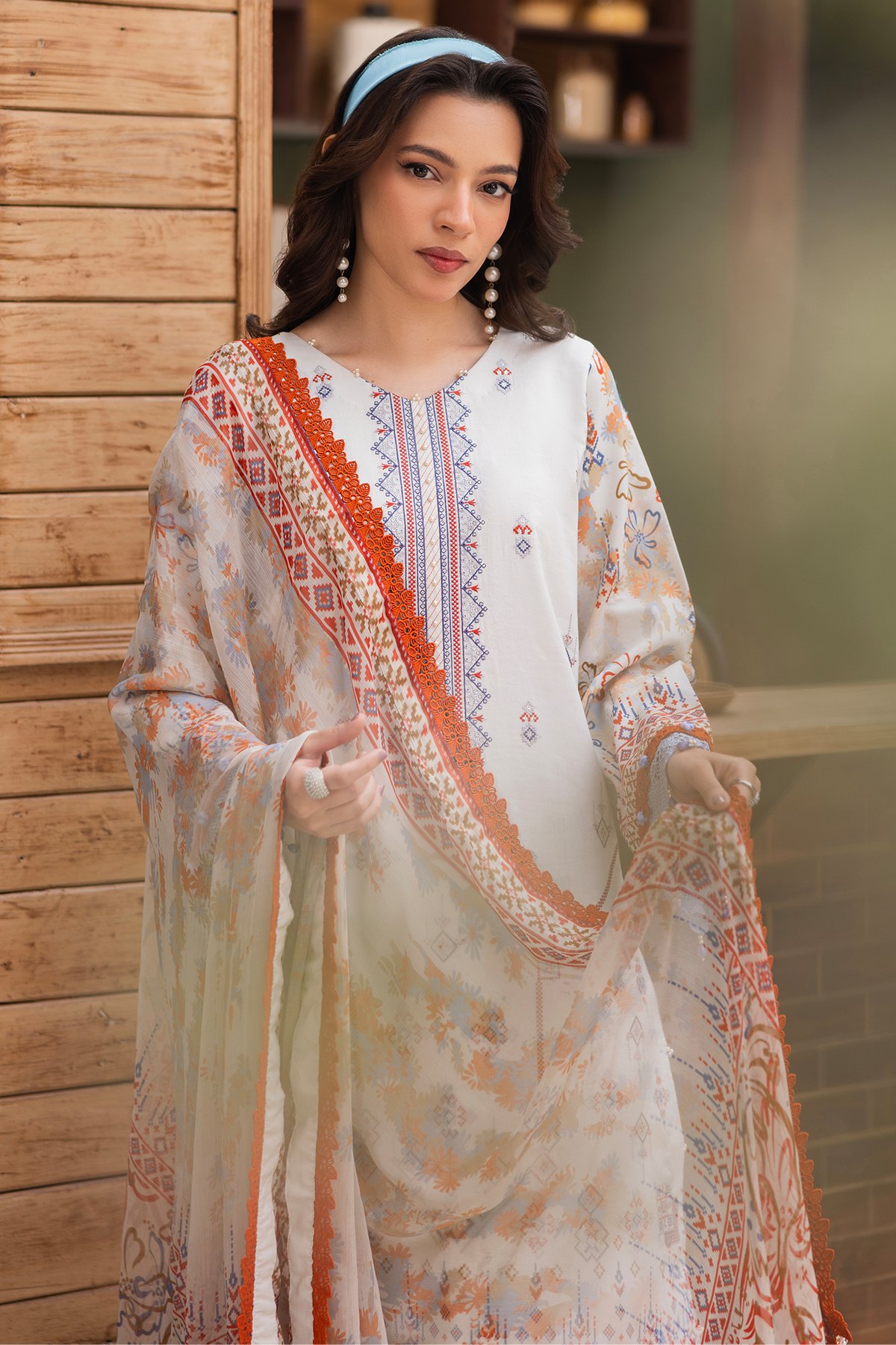 AIZA ANAYA Lawn Embroidered PR-554