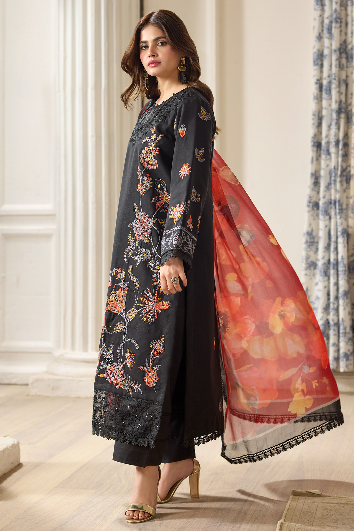 Swiss Dyed Embroidered PR-524