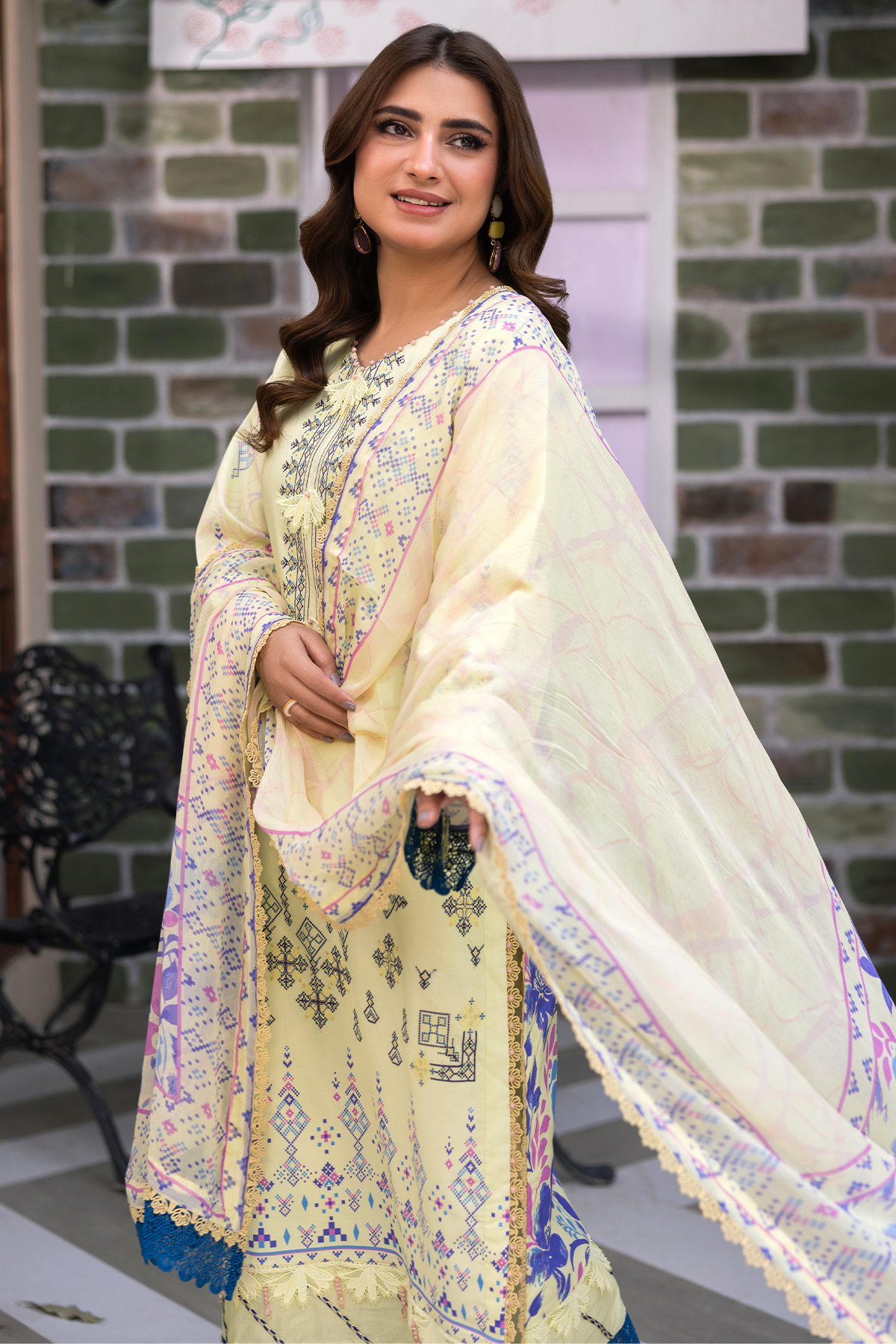 AIZA ANAYA Lawn Embroidered PR-549