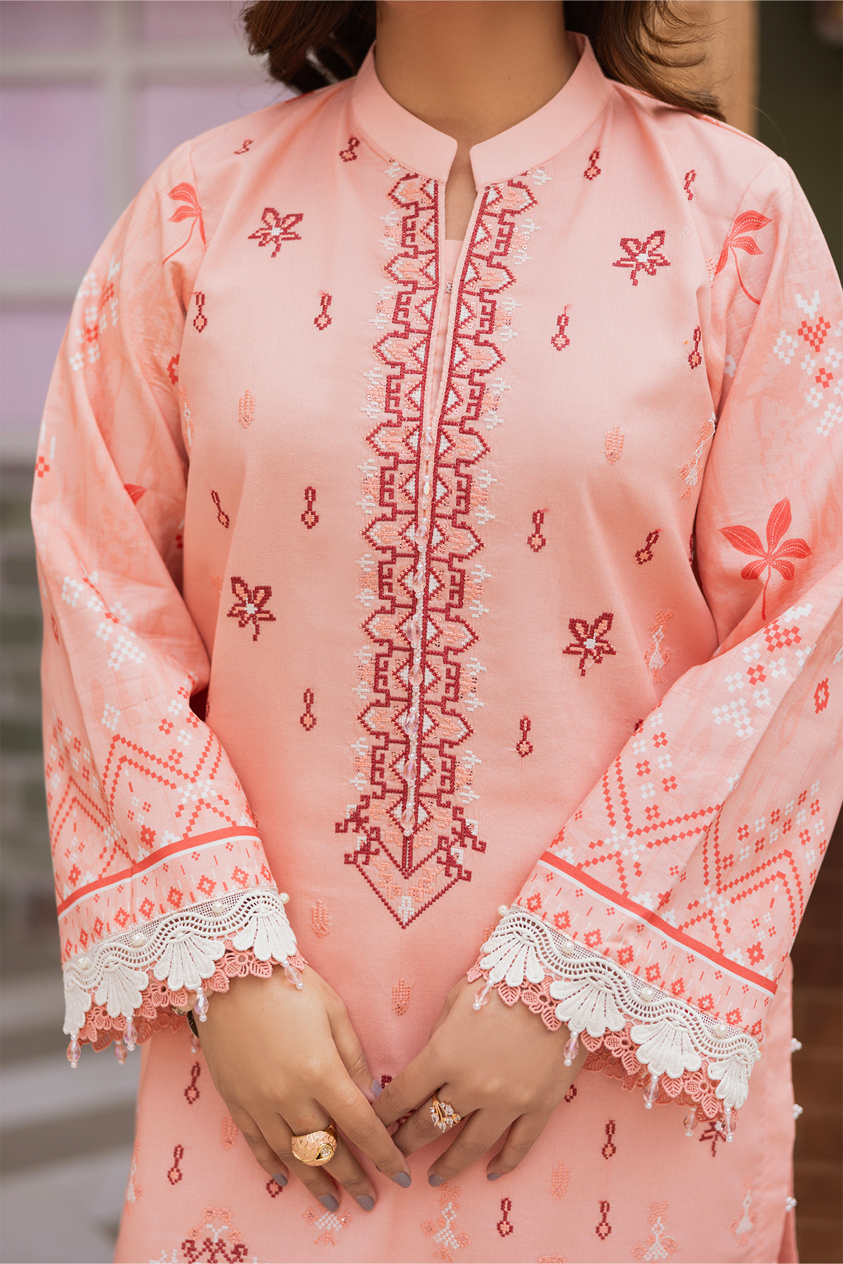 AIZA ANAYA Lawn Embroidered PR-548
