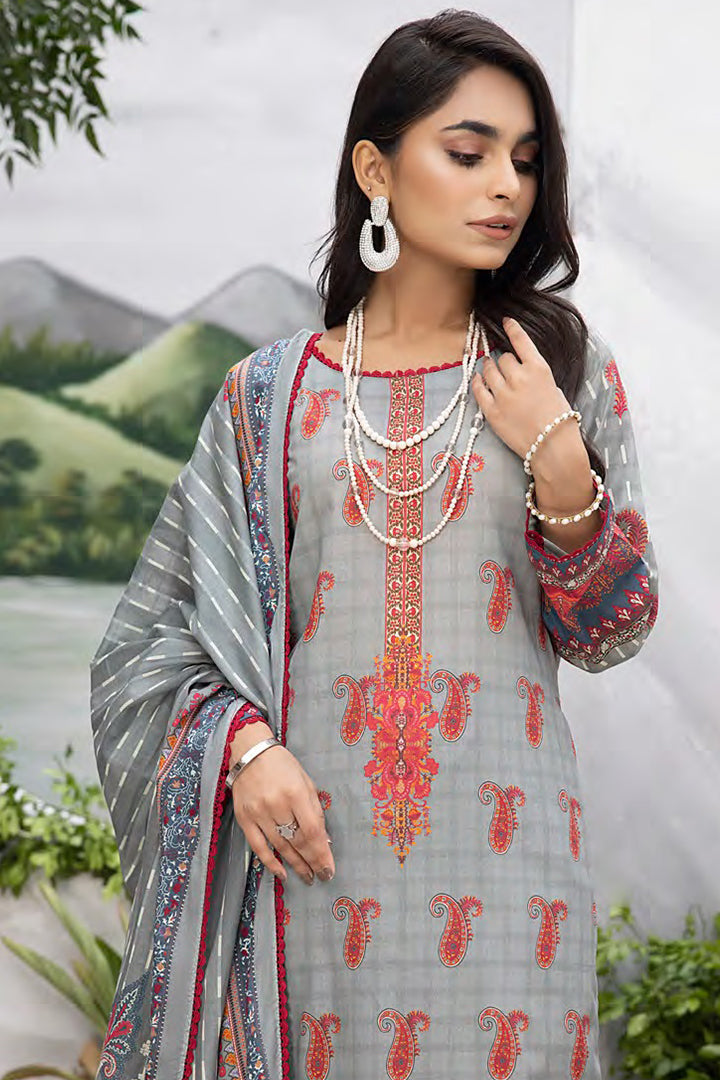 Rangoli Printed 3PC  PR 395 A