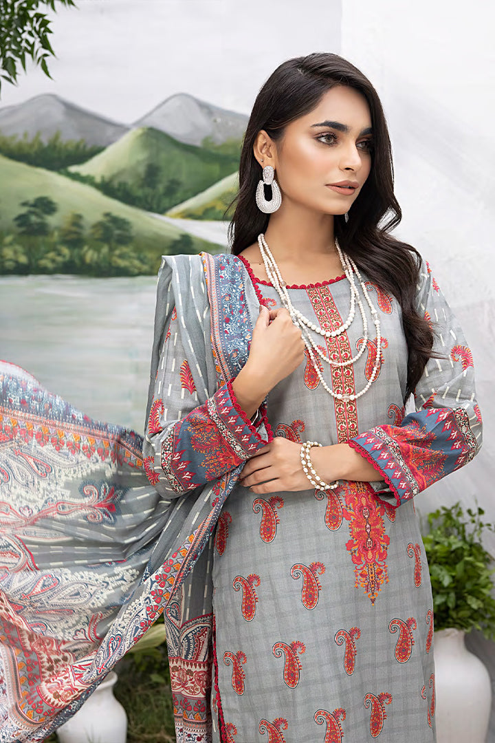 Rangoli Printed 3PC  PR 395 A