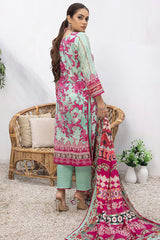 Rangoli Printed 3PC  PR 398 B