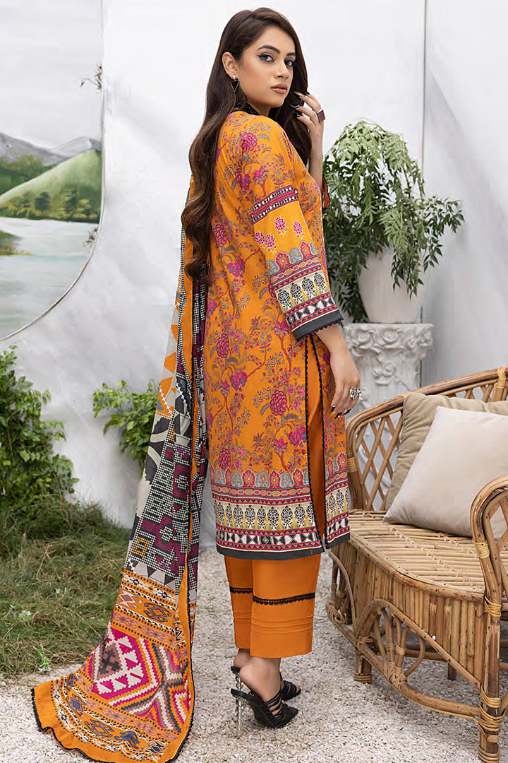 Rangoli Printed 3PC  PR 399 A