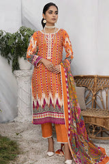 Rangoli Printed 3PC  PR 402 A