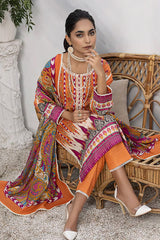 Rangoli Printed 3PC  PR 402 A