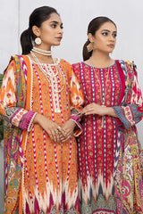 Rangoli Printed 3PC  PR 402 A