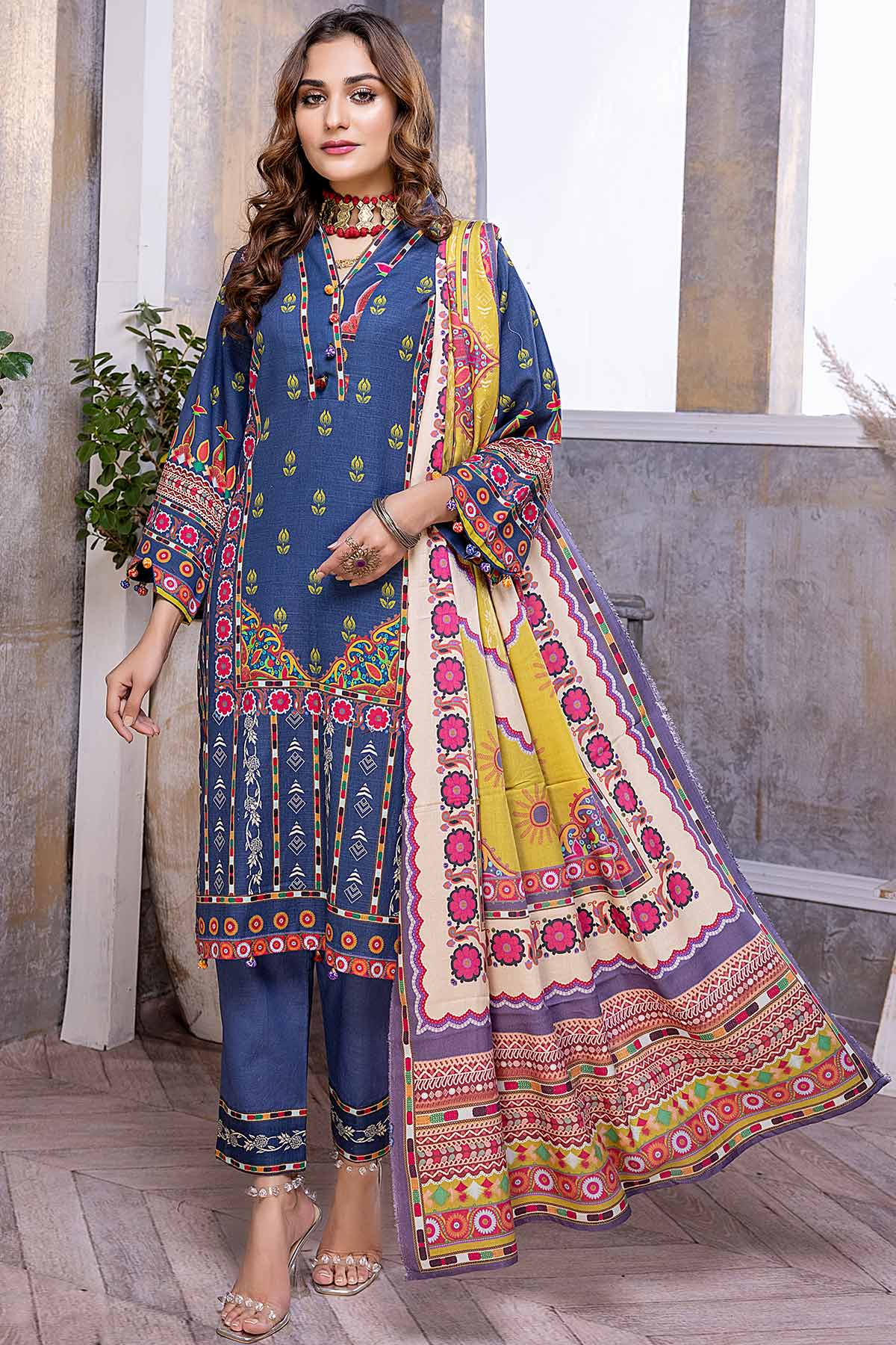 Rangoli Printed Khaddar PR-270A 3PC