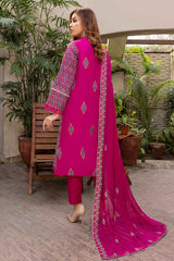 Embroidered Lawn 3PC PR-208B