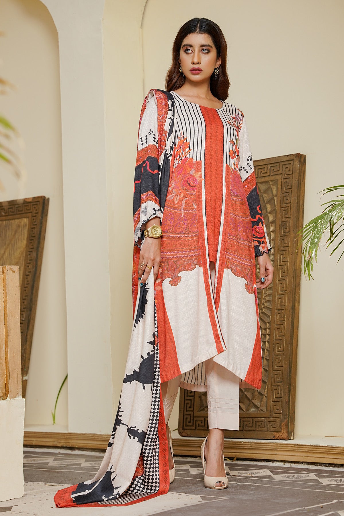 Aiza Anaya Linen 3PC PR-AA224