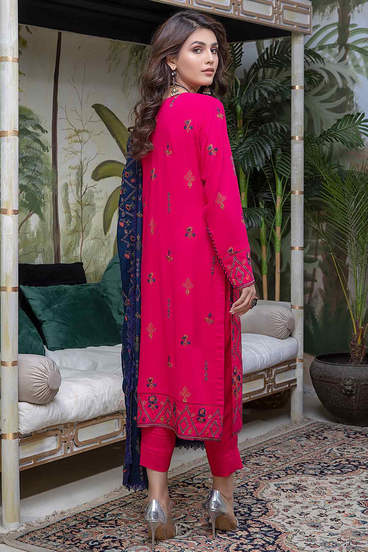 Embroidered Karandi 3PC PK-229