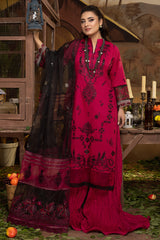 Dyed Lawn Emb Dress 3PC PR 364A